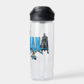 Bouteille D'eau Graphisme Batman Légendes Pour Toujours (Arrière)