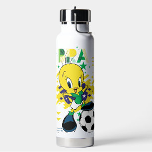 Bouteille D'eau Graphisme TWEETY™ Équipe Brésil Football