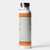 Bouteille D'eau Gratitude Remains: affirmation drinkware Mindful (Plage)