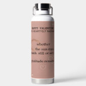 Bouteille D'eau Gratitude Remains™ Amour & Intention | Isolation s (Plage)