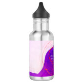 Bouteille D'eau Gratitude Remains™: Mindful Hydration | Nice Night (Gauche)