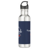 Bouteille D'eau Gratitude & Self Love Personnalisable (Devant)