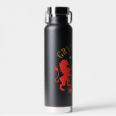 Bouteille D'eau GRAYFFINDOR™ Maison double Lion épée graphique (Avant)