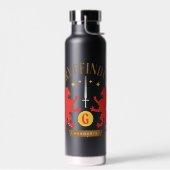Bouteille D'eau GRAYFFINDOR™ Maison double Lion épée graphique (Gauche)