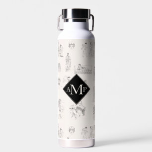 Bouteille D'eau Grèce antique Histoire grecque Motif Monogramme