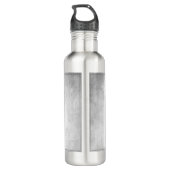 Bouteille D'eau Green Elegant Peacock Personnalisé (Dos)