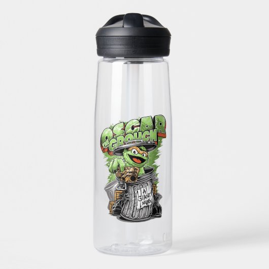 Bouteille D'eau Green Garbage Monster (Avant)