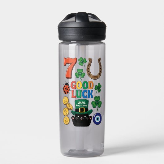 Bouteille D'eau Green good Luck (Extérieur)