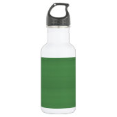 Bouteille D'eau GREEN Texture Modèle do-it-yourself facile ajouter (Devant)