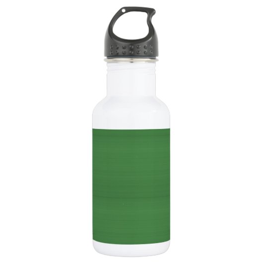 Bouteille D'eau GREEN Texture Modèle do-it-yourself facile ajouter (Devant)