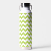 Bouteille D'eau Green Zigzag, Green Chevron, Motif géométrique (Avant)