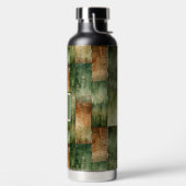 Bouteille D'eau Greens and Brown Paint Wash (Droite)