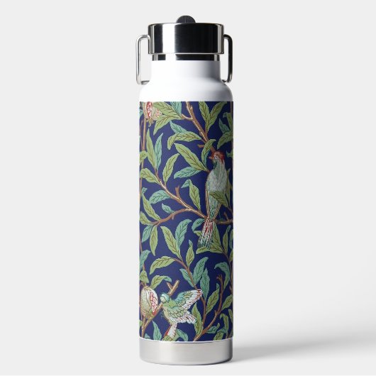 Bouteille D'eau Grenade et Petit Oiseau, William Morris (Salle de sport)