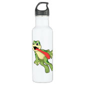 Bouteille D'eau Grenouille avec langue (Devant)