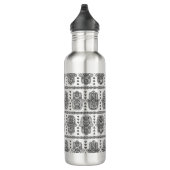 Bouteille D'eau Griffonnage tiré par la main indien de Hamsa (Droite)