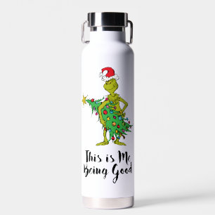 Bouteille D'eau Grinch classique   Naughty