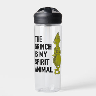 Bouteille D'eau Grinch est mon Animal Totem