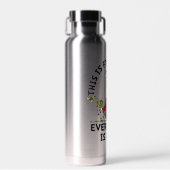 Bouteille D'eau Grinch | Tout va bien (Avant)