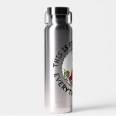 Bouteille D'eau Grinch | Tout va bien (Avant)