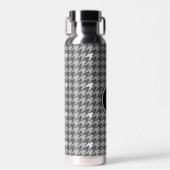 Bouteille D'eau Gris avec hauteur d'accentuation argentée (Avant)