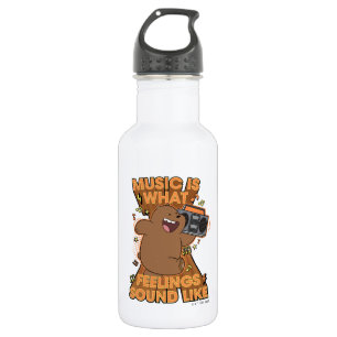 Bouteille D'eau Grizz - La musique est ce que les sentiments resse