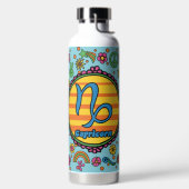 Bouteille D'eau Groovy Capricorn Custom (Droite)