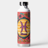 Bouteille D'eau Groovy Pisces Custom (Droite)