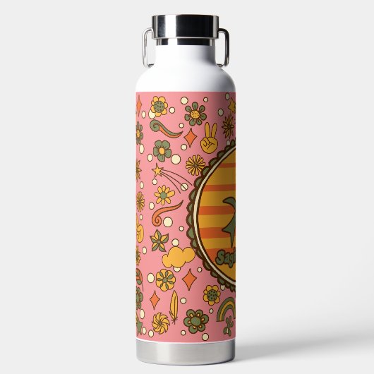 Bouteille D'eau Groovy Sagittarius Custom (Avant)