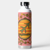 Bouteille D'eau Groovy Sagittarius Custom (Droite)