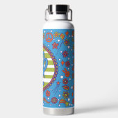 Bouteille D'eau Groovy Virgo Custom (Plage)