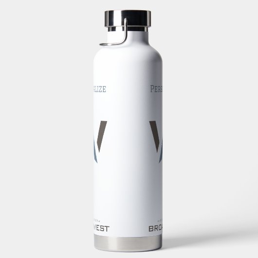 Bouteille d'eau - Gros logo (Droite)