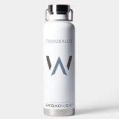 Bouteille d'eau - Gros logo (Plage)