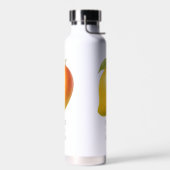 Bouteille D'eau Gros Mangue, Fruit Sucré et Nom (Gauche)