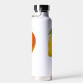 Bouteille D'eau Gros Mangue, Fruit Sucré et Nom (Plage)