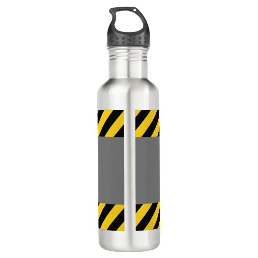 Bouteille D'eau grue de construction cool ajouter nom garçons (Dos)