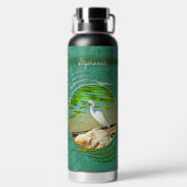 Bouteille D'eau Grue Sur La Rivière Mismaloya 0335 (Plage)