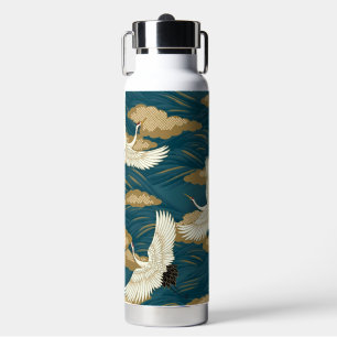 Bouteille D'eau Grues japonaises