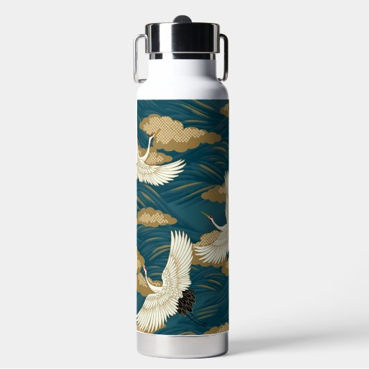 Bouteille D'eau Grues japonaises (Salle de sport)
