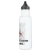 Bouteille D'eau Grunge de Biohazard personnalisable (Droite)