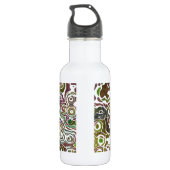 Bouteille D'eau Grungy Faded Retro (Dos)