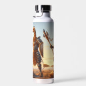 Bouteille D'eau Guerrier de girafe (Plage)