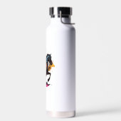 Bouteille D'eau Guerrier équitation cheval en aquarelle (Gauche)