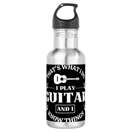 Bouteille D'eau Guitar Music (Devant)