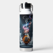 Bouteille D'eau Guitare Shred personnalisée Rock n Roll - En vedet (Salle de sport)
