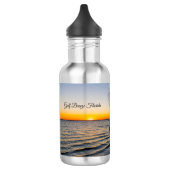Bouteille D'eau Gulf Breeze Florida Sunset Water Bottle (Gauche)