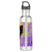 Bouteille D'eau Gustav Klimt Black Kitten (Dos)