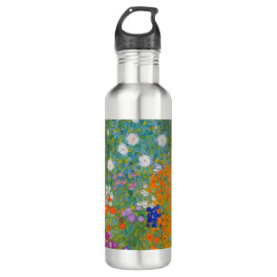 Bouteille D'eau Gustav Klimt - Jardin des fleurs