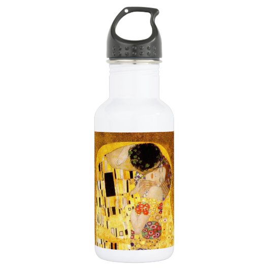 Bouteille D'eau Gustav Klimt La Peinture Classique Du Kiss (Devant)