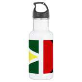 Bouteille D'eau Guyana (Dos)