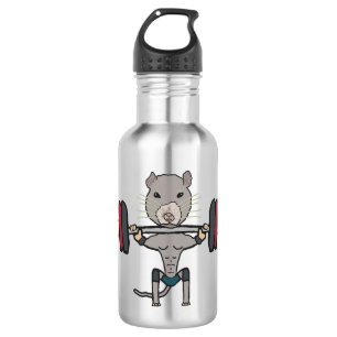 Bouteille D'eau Gym Rat Poids